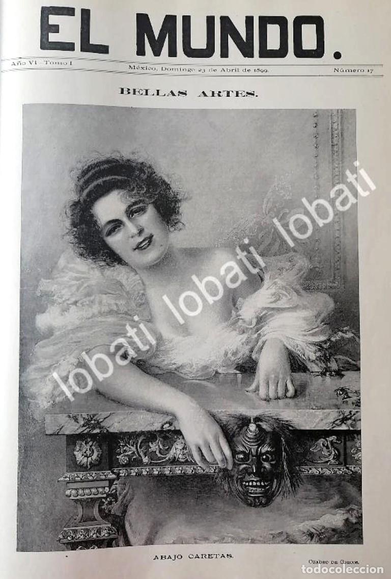 Poster collecting: PORTADA ANTIGUA ORIGINAL 1899. DIBUJO DE VITTORIO M. CORCOS / ARTE