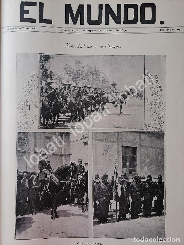 Poster collecting: PORTADA ANTIGUA ORIGINAL 1899. GENERAL. FRANCISCO VELEZ PEREZ Y RURALES /MLT