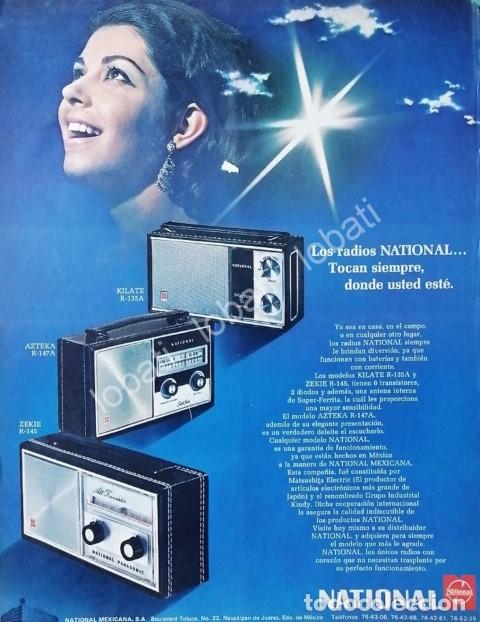 Poster collecting: CARTEL ANTIGUO ORIGINAL DE RADIOS NATIONAL PANASONIC 1960s /601