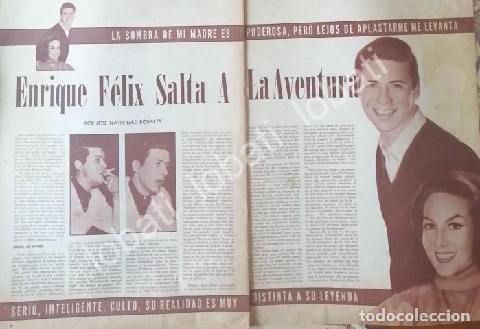 Poster collecting: CARTEL ANTIGUO ORIGINAL DE ENTREVISTA A ENRIQUE ALVAREZ FELIX 1970s FEP