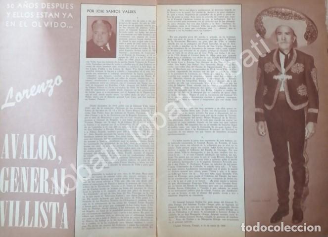 Poster collecting: CARTEL ANTIGUO ORIGINAL DE GRAL. LORENZO AVALOS PUENTES 1960 /MILITARIA