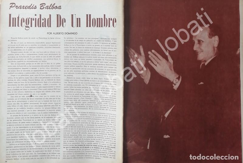 Poster collecting: CARTEL ANTIGUO ORIGINAL DE 3ER INFORME DE PRAXEDIS BALBOA 1966