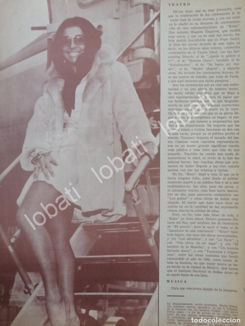 Poster collecting: CARTEL ANTIGUO ORIGINAL DE INICIOS DE LA CANTANTE EMILY CRANZ 1969