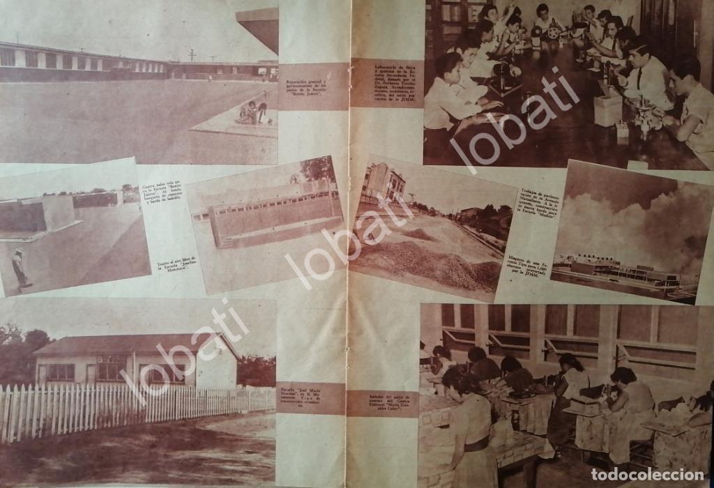 Poster collecting: CARTEL ANTIGUO ORIGINAL DE OBRAS Y MEJORAS EN MATAMOROS DE 1955