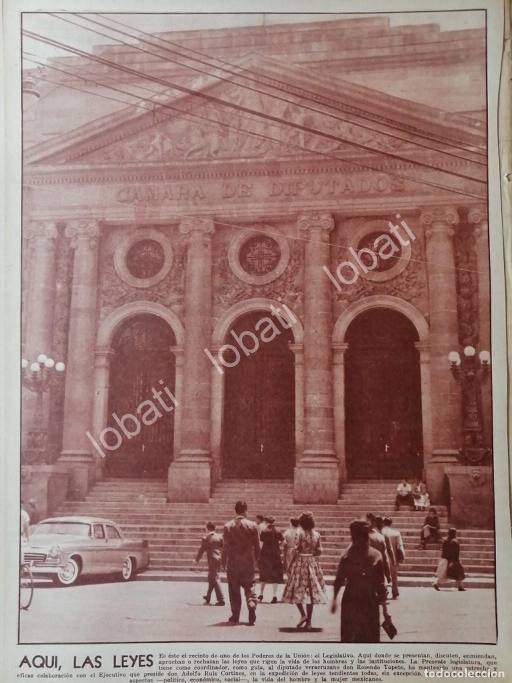 Poster collecting: CARTEL ANTIGUO ORIGINAL DE LA CAMARA DE DIPUTADOS 1956