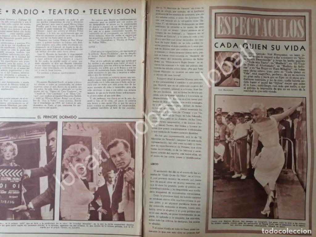 Poster collecting: CARTEL ANTIGUO ORIGINAL DE MARILYN MONROE FILMANDO 1957