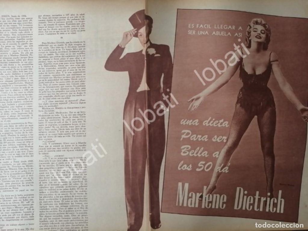 Poster collecting: CARTEL ANTIGUO ORIGINAL DE MARILYN MONROE Y MARLENE DIETRICH 1956
