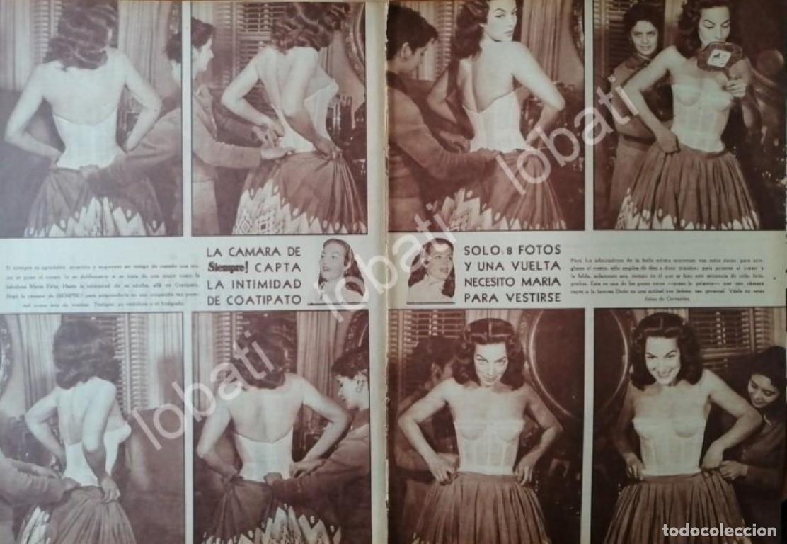 Collectionnisme d'affiches: CARTEL ANTIGUO ORIGINAL DE MARIA FELIX EN SU INTIMIDAD 1957