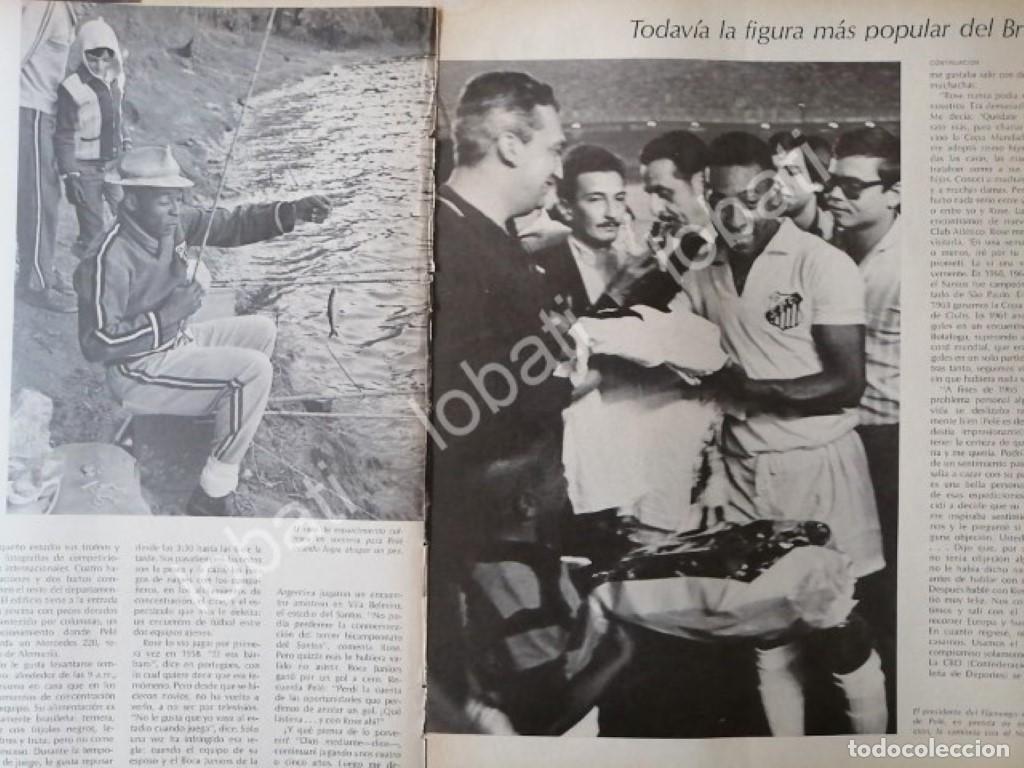 Collectionnisme d'affiches: CARTEL ANTIGUO ORIGINAL DE EL FUTBOLISTA PELE, SU VIDA 1950s