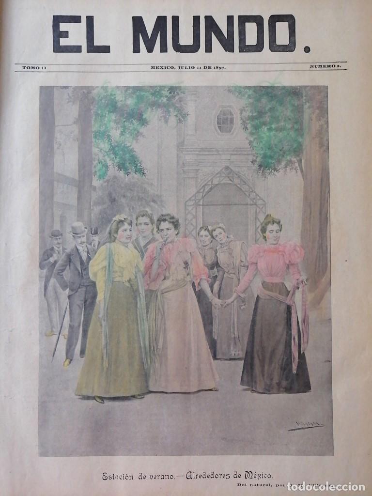 Poster collecting: PORTADA ANTIGUA ORIGINAL 1897, DE JOSE MARIA VILLASANA /44
