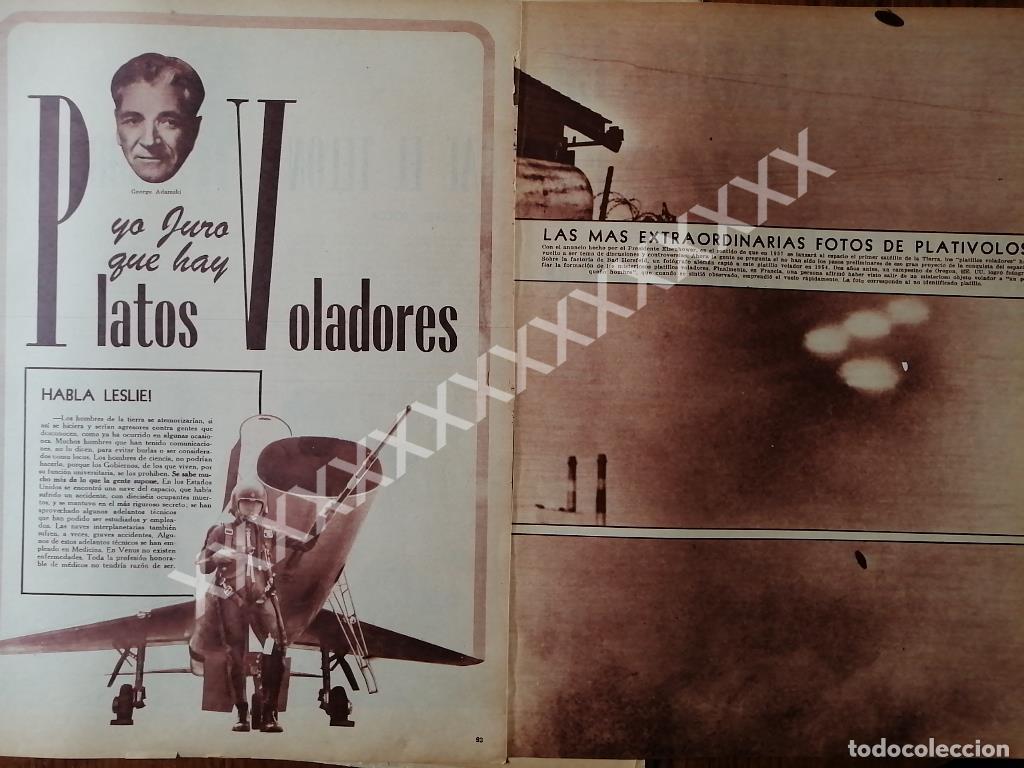 Poster collecting: CARTEL ANTIGUO ORIGINAL DE GEORGE ADAMSKI Y LOS OVNIS 1956