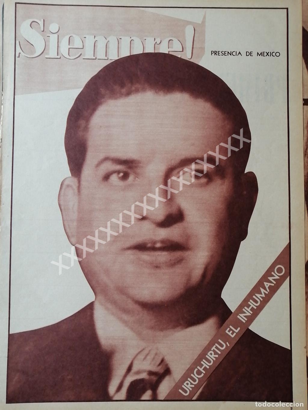 Poster collecting: CARTEL ANTIGUO ORIGINAL DE , ERNESTO P. URUCHURTU 1956