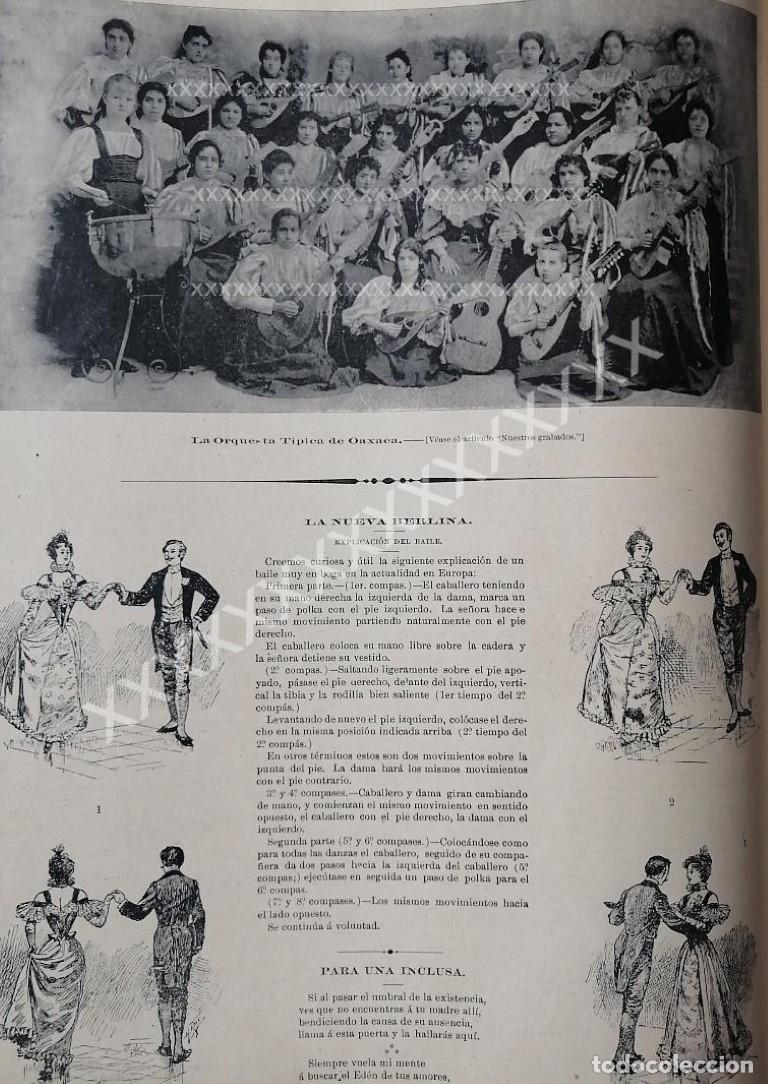 Poster collecting: CARTEL ANTIGUO. LA ORQUESTA TIPICA DE OAXACA 1896