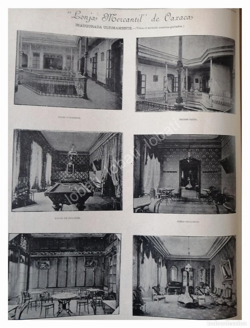 Collectionnisme d'affiches: NOTA DE PRENSA ANTIGUA CASINO DE OAXACA 1896 (LONJA)