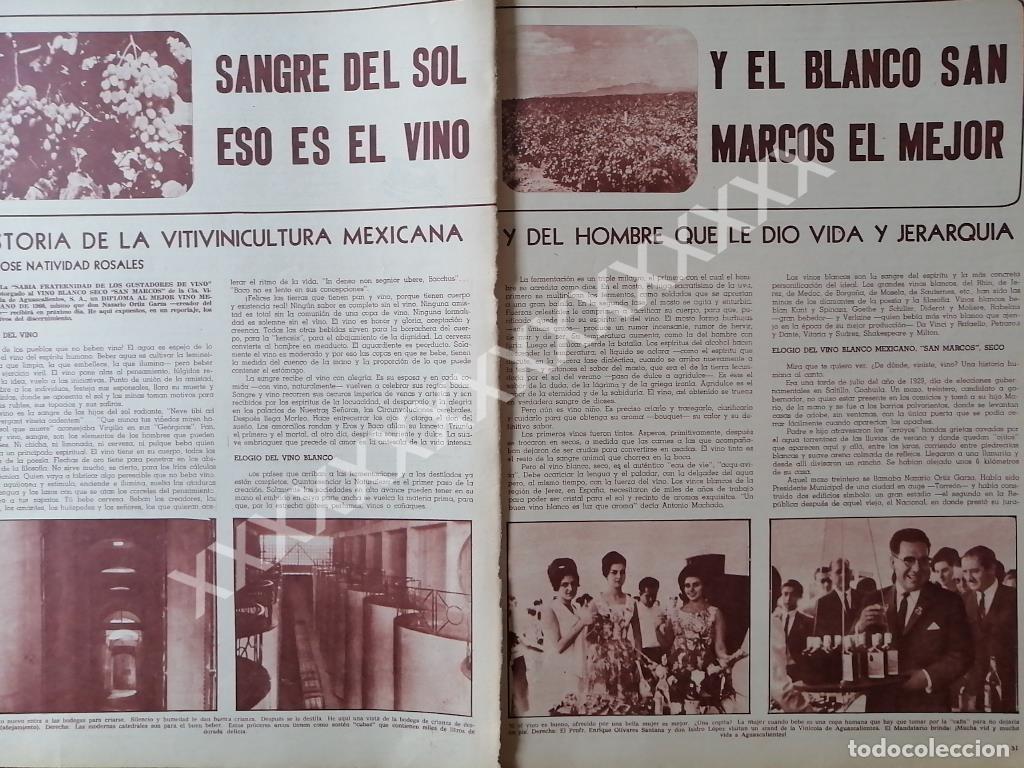 Collezionismo di affissi: NOTA PRENSA ANTIGUA 1967 VI&Ntilde;EDOS SAN MARCOS