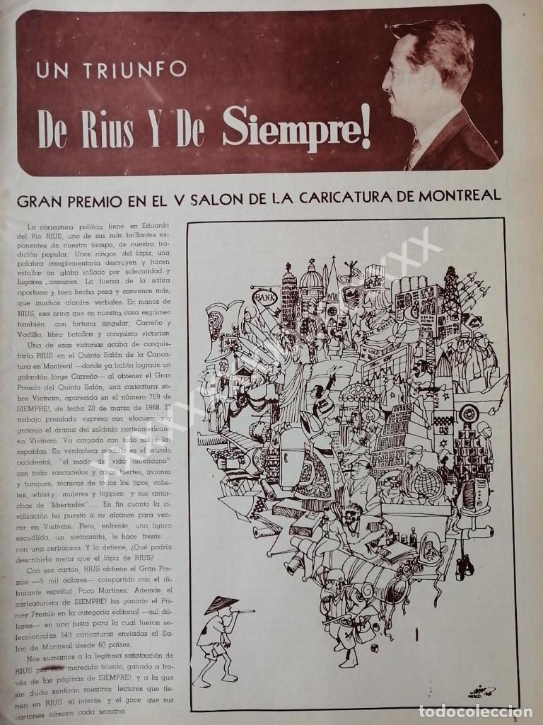 Collezionismo di affissi: CARTEL ANTIGUO. EDUARDO DEL RIO (RIUS) GANA EN MONTREAL 60s
