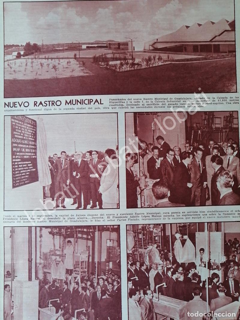 Collezionismo di affissi: AFICHE RETRO. INAUGURAN RASTRO MUNICIPAL, GUADALAJARA 1964