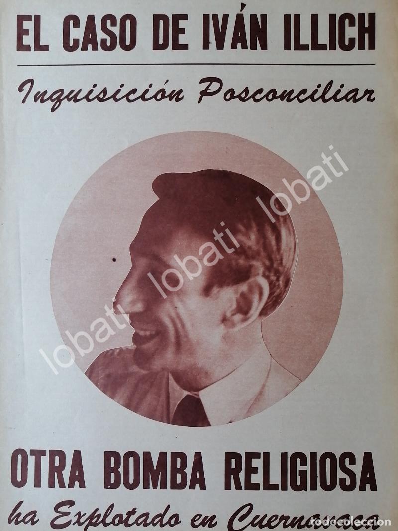 Poster collecting: AFICHE RETRO ENTREVISTA A IVAN ILICH 1969