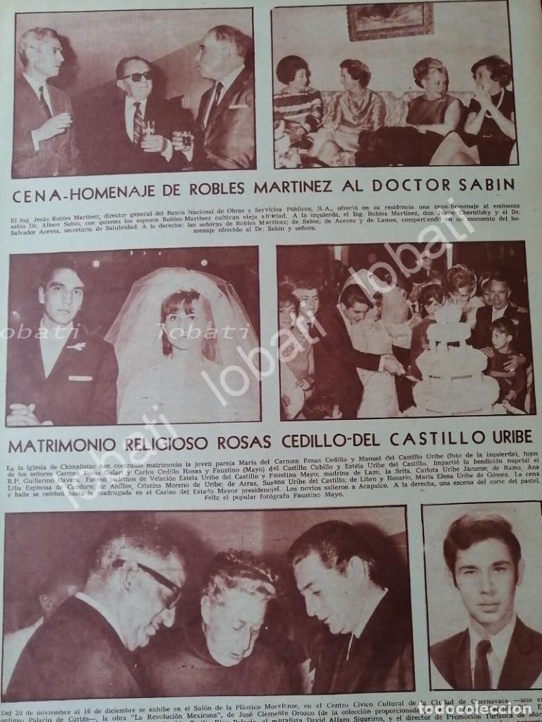 Collectionnisme d'affiches: AFICHE RETRO. BODA. MANUEL DEL CASTILLO URIBE 1968 Y MAS
