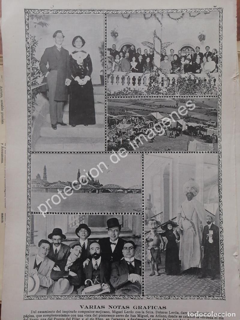 Collectionnisme d'affiches: AFICHE ANTIGUO 1913. BODA. LERDO LERDO Y MAS /ASM
