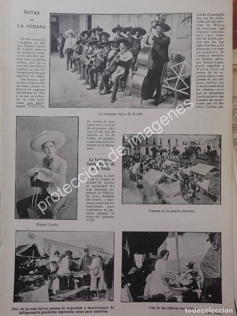 Collectionnisme d'affiches: AFICHE ANTIGUO 1913. MIGUEL LERDO DE TEJADA Y MAS / MUSICOS
