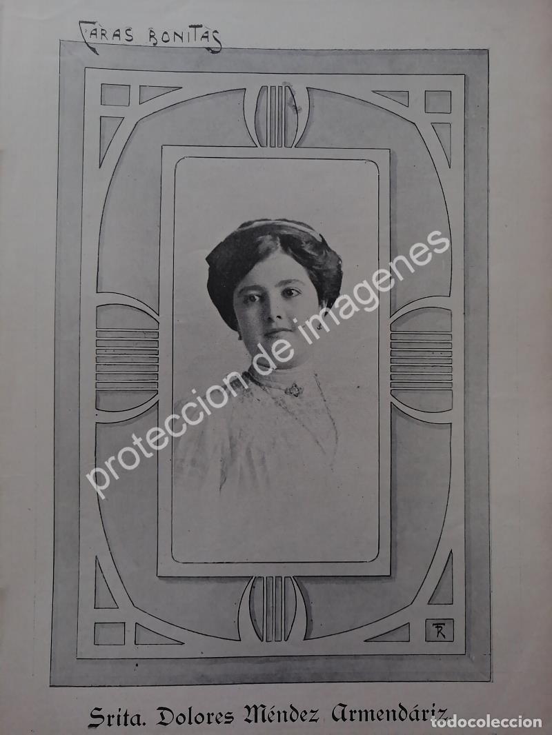 Collectionnisme d'affiches: AFICHE ANTIGUO 1913. DOLORES MEDEZ ARMENDARIZ /ASM