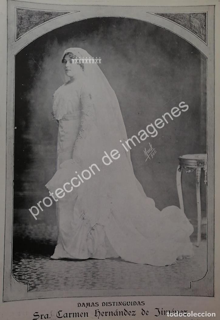 Collectionnisme d'affiches: AFICHE ANTIGUO 1912. CARMEN FERNANDEZ DE JIMENEZ /ASM
