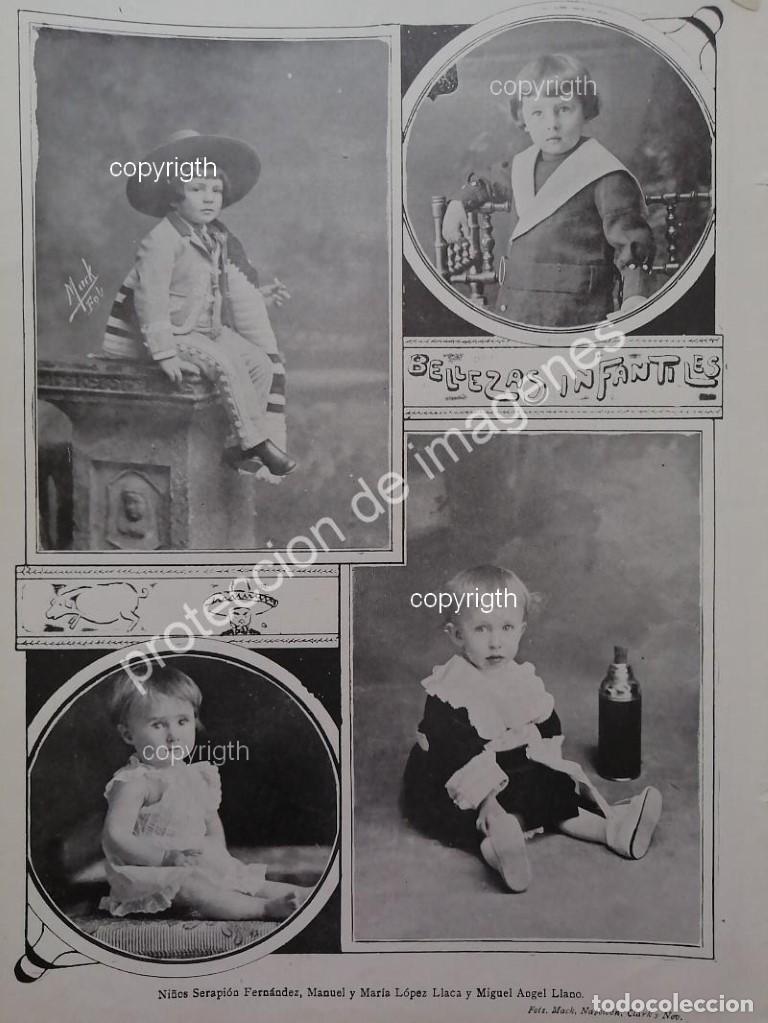 Collectionnisme d'affiches: AFICHE ANTIGUO 1912. LOS NI&Ntilde;OS LOPEZ LLACA Y MAS /ASM