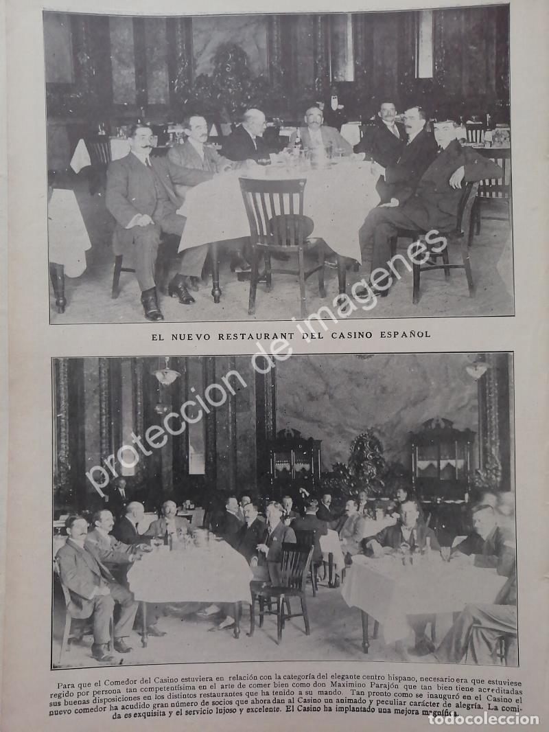Collectionnisme d'affiches: AFICHE ANTIGUO 1912. EL CLUB CASINO ESPA&Ntilde;OL /ASM
