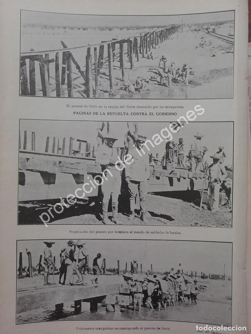 Collectionnisme d'affiches: AFICHE ANTIGUO 1912 LAS BATALLAS DE BACHIMBA CHIH