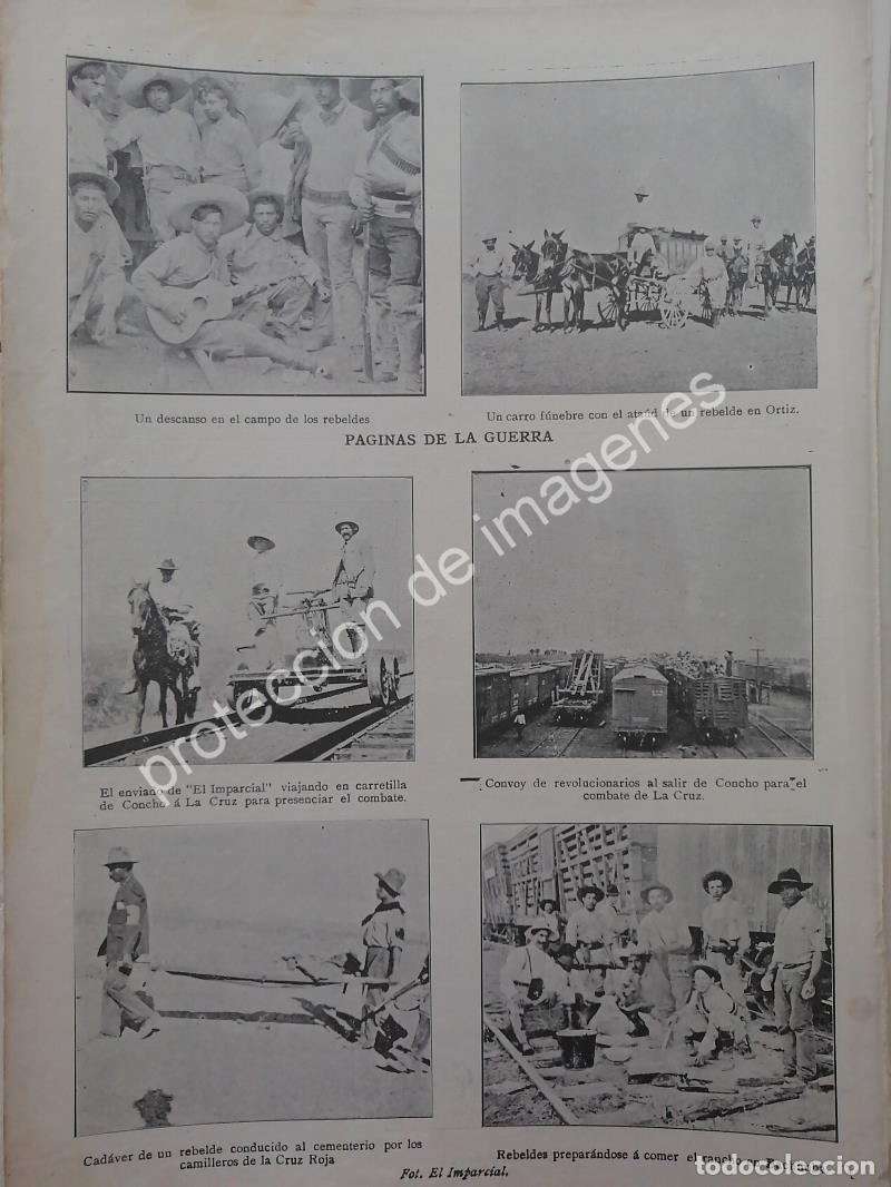Collectionnisme d'affiches: AFICHE ANTIGUO 1912 REVOLUCIONARIOS EN BACHIMBA