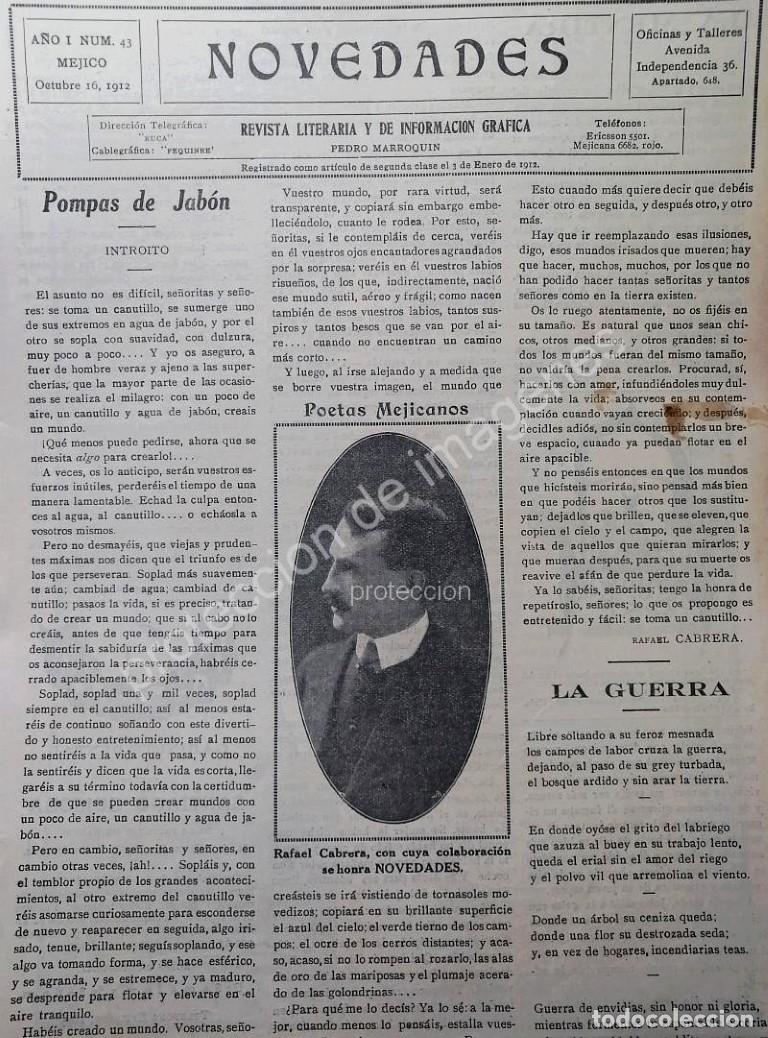 Collectionnisme d'affiches: AFICHE ANTIGUO 1912 DEL POETA. RAFAEL CABRERA CAMACHO