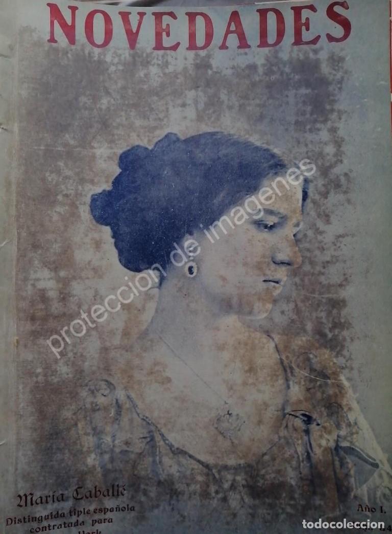 Collectionnisme d'affiches: PORTADA ANTIGUA 1912 ACTRIZ TIPLE. MARIA CABALLE
