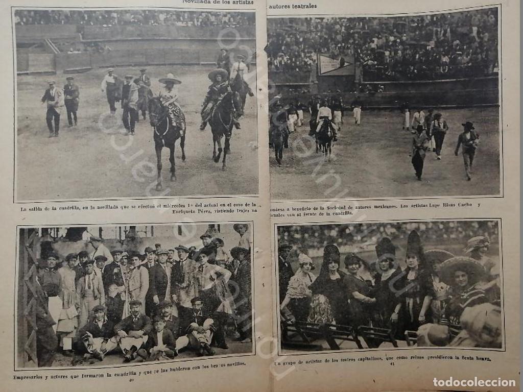 Collectionnisme d'affiches: AFICHE ANTIGUO. ARTISTAS EN PLAZA DE TOROS ENRIQUE PEREZ 1920
