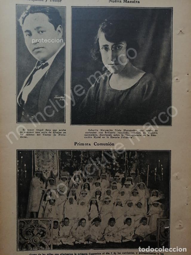 Collectionnisme d'affiches: AFICHE ANTIGUO. 1920 EL TENOR ANGEL SOTO Y OTROS