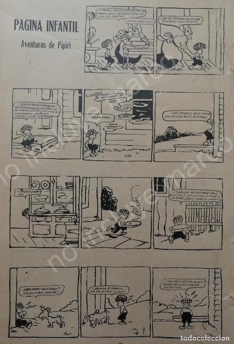 Collectionnisme d'affiches: TIRA COMICA ANTIGUA. 1920 AVENTURAS DE PIPIRI / RARO