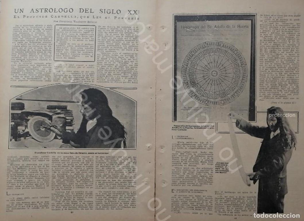 Collectionnisme d'affiches: AFICHE ANTIGUO 1920 EL ASTROLOGO ALEJANDRO SANCHEZ CARDELLA.