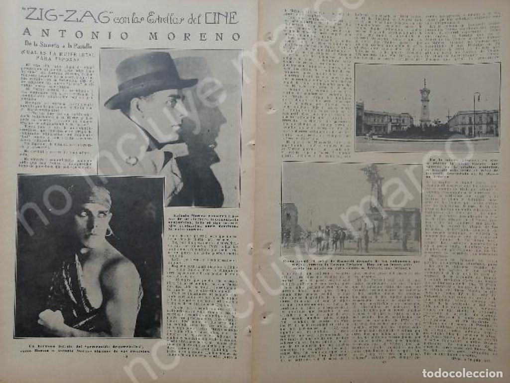 Collectionnisme d'affiches: AFICHE ANTIGUO 1920 EL ACTOR ANTONIO MORENO