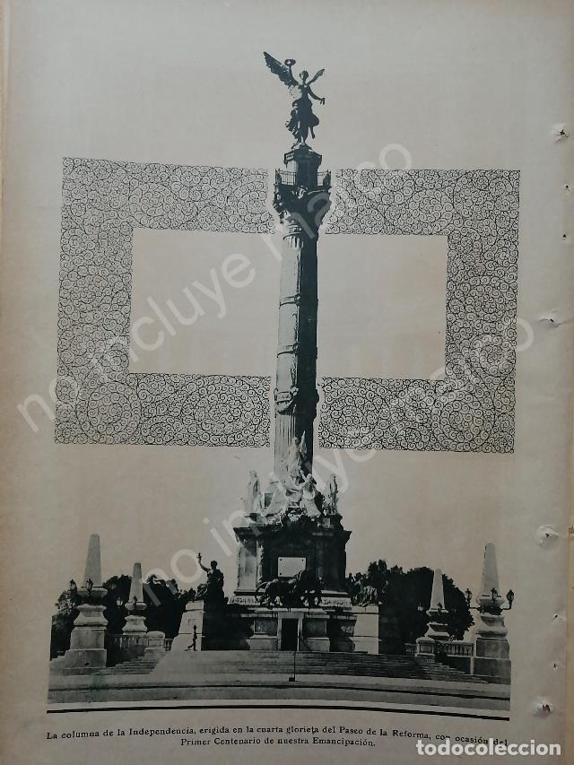 Collectionnisme d'affiches: AFICHE ANTIGUO 1920 EL ANGEL DE LA INDEPENDENCIA
