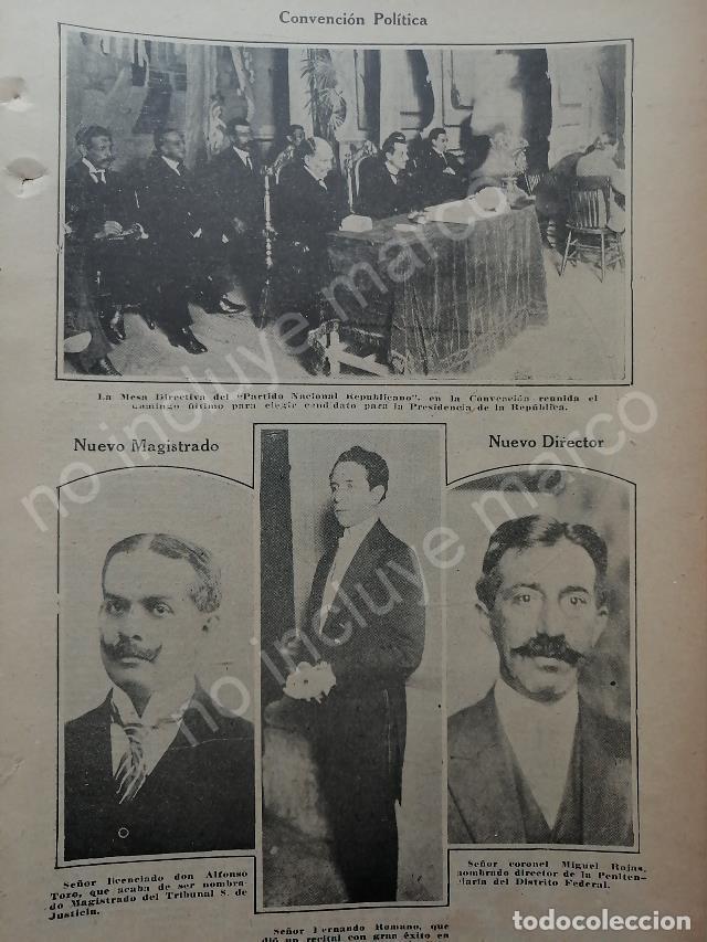 Collectionnisme d'affiches: AFICHE ANTIGUO 1920 PARTIDO NACIONAL REPUBLICANO MEXICO