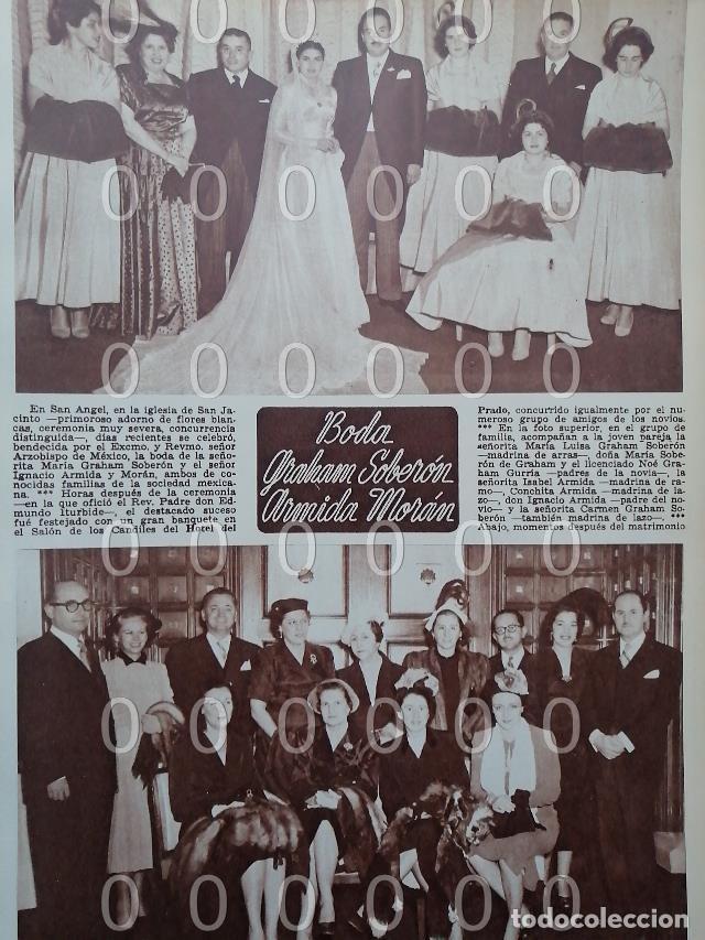 Collectionnisme d'affiches: AFICHE ANTIGUO. 1951. BODA. ARMIDA GRAHAM
