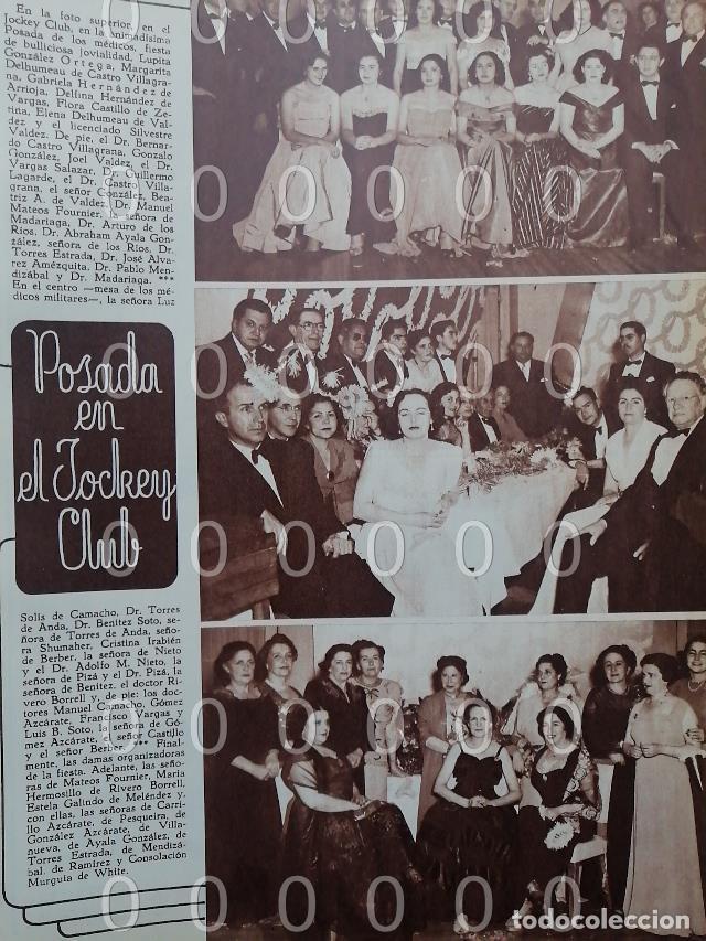 Collectionnisme d'affiches: AFICHE ANTIGUO 1951 POSADA EN JOCKEY CLUB D.F