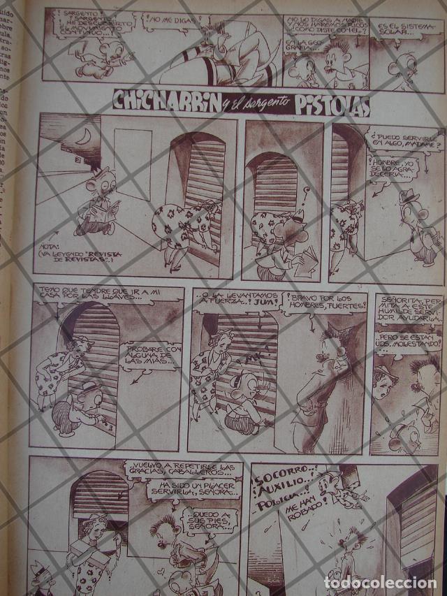 Collectionnisme d'affiches: TIRA COMICA ANTIGUA. 1939 CHICHARRIN Y EL SARGENTO PISTOLAS /2