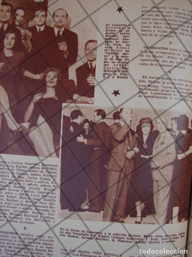 Collectionnisme d'affiches: AFICHE ANTIGUO 1939 LAWYER, SILVIA REYNER EN MEXICO