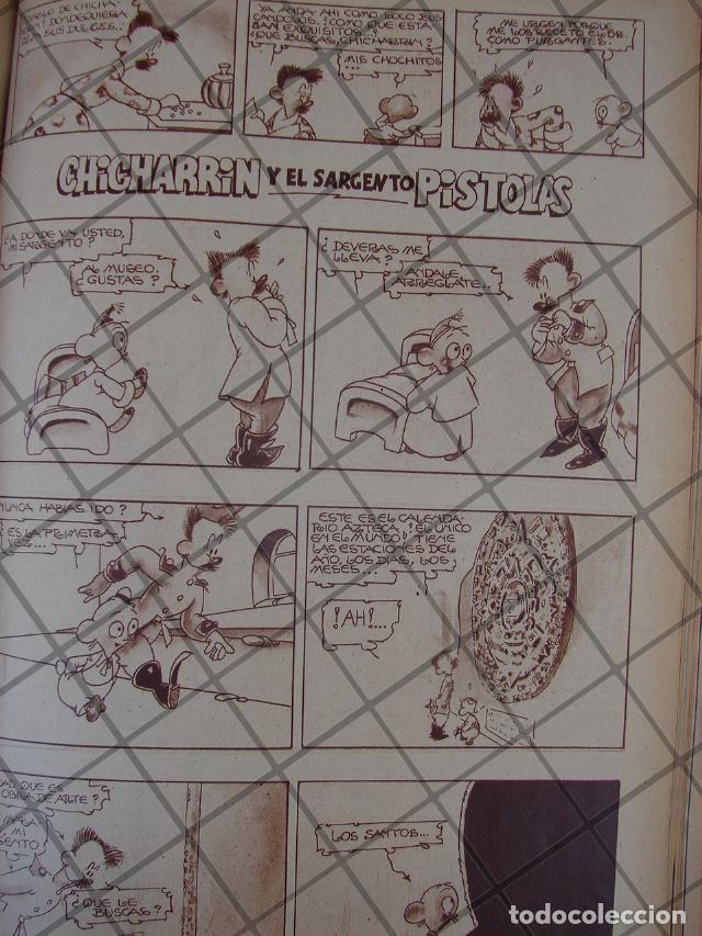 Collectionnisme d'affiches: TIRA COMICA ANTIGUA. 1939 CHICHARRIN Y EL SARGENTO PISTOLAS, ARMANDO GUERRERO EDWARDS 8