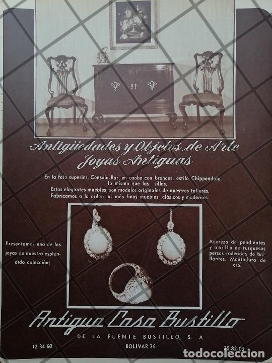 Poster collecting: CARTEL ANTIGUO TIENDA JOYERIA DE LA FUENTE BUSTILLO 1951 /858