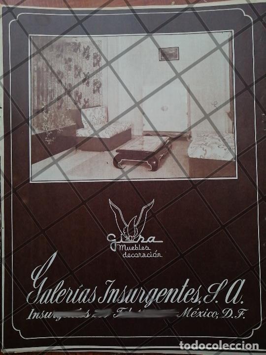 Poster collecting: CARTEL ANTIGUO TIENDA GALERIAS INSURGENTES 1951/868