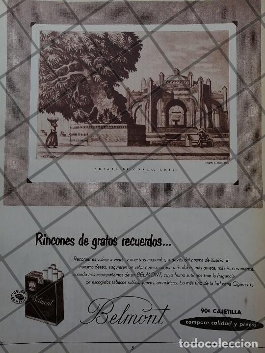 Poster collecting: CARTEL ANTIGUO CIGARROS BELMONT. DIBUJO DE ALBERTO BELTRAN