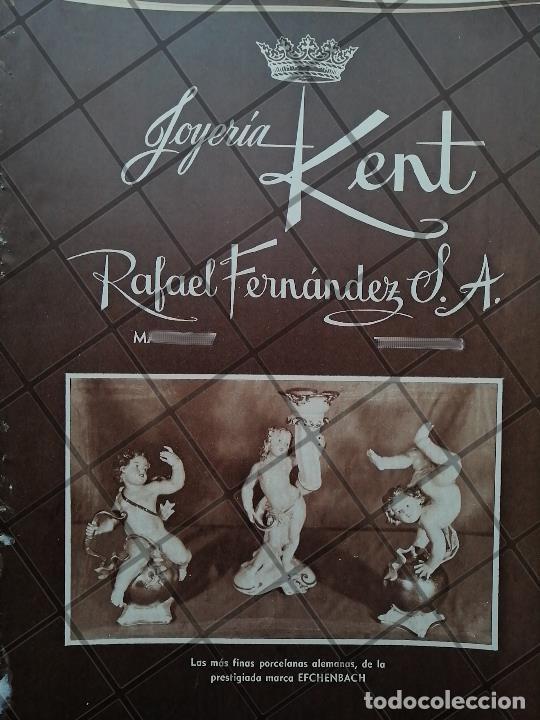 Poster collecting: CARTEL ANTIGUO JOYERIA KENT RAFAEL FERNANDEZ 1951 /878