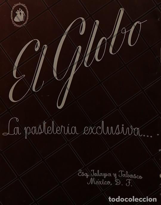 Poster collecting: CARTEL ANTIGUO PASTELERIA EL GLOBO 1951 /886